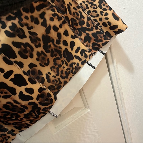 Zara Leopard Print Mini Dress - Picture 6 of 6